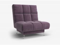 Кресло Финка без подлокотников фиолетовый Нео 17