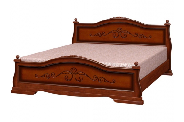 Кровать Карина-1 900 Орех