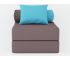 Кресло-кровать Коста Dimrose azure chocolate