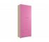 Шкаф ДМ 800 с 2 ящиками дуб млечный-розовый