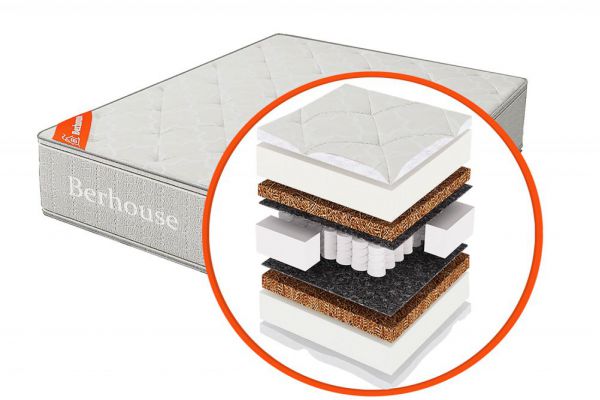 Матрас Mega холкон-кокос TFK 140х200