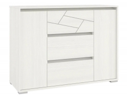 Комод с двумя дверками и тремя ящиками Аделина 4-4434