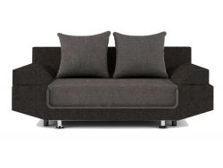 Диван прямой серый Анютка Savana Coffee-Latte