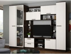 Гостиная Аврора венге/анкор светлый