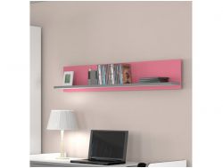 Полка Дельта-17.04 Сильвер розовая