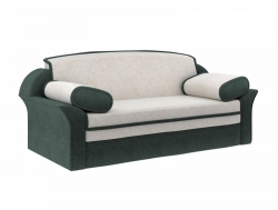 Диван-кровать Рик-1400 Вариант 7 морской, сливочный