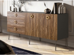 Комод для гостиной 1.6 Bogemia Wood БМКМ-4(Wo)