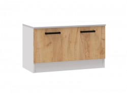 Тумба Кевин 800 белый/дуб крафт золотой