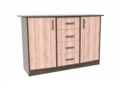 Комод К-2.1 Ясень анкор / Дуб сакраменто