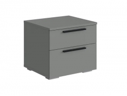 Тумба прикроватная МС Люмьер Шиншилла Серая