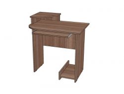 Стол компьютерный мини ясень шимо тёмный