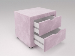 Тумба Монмар розовый
