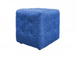 Пуф синий тканевый Okean