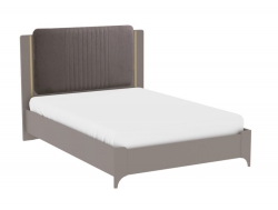 Кровать 1400 Сиде Мокко (Велюр)