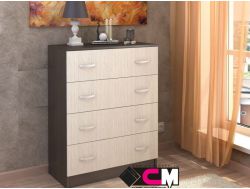 Комод 4 ящика КМ 554 Басса венге