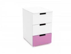 Тумба Svogen с 3-мя ящиками лаванда-белый