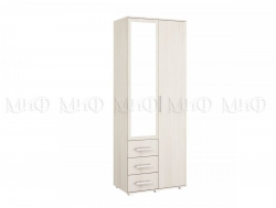 Шкаф 2-х створчатый Белла Миф Сандал светлый